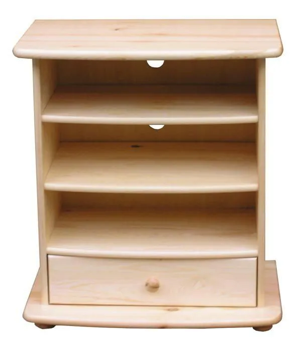TV-Element Massivholz Farbe: Natur 84x72x44 cm Abbildung