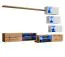 Holzdekor Wohnwand Volleberg 59, Farbe: Eiche Wotan / Weiß - Abmessungen: 150 x 250 x 40 cm (H x B x T), mit Push-to-open Funktion