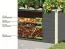Hochbeet 2 aus nordischer Fichte, Farbe: Terragrau, Abmessungen: 254 x 94 x 92 cm (B x T x H)