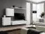 Wohnwand im modernen Design Balestrand 65, Farbe: Weiß - Abmessungen: 150 x 250 x 40 cm (H x B x T), mit Push-to-open Funktion