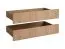 Schubladen | 2er Set | Farbe: Eiche Puccini | Maße: 90,5 x 44,5 x 19 cm
