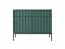 Kommode mit modernen Design Worthing 02, Farbe: Grün / Schwarz / Gold - Abmessungen: 83 x 104 x 39 cm (H x B x T)