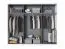 Kleiderschrank | 3-türig | 1 Spiegeltür | Farbe: Opak Weiß | 3 Kleiderstangen | Maße: 167 x 61 x 217 cm | sehr breit | 3 Fächer | viel Stauraum