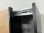 Kleiderschrank / Schiebetürenschrank | ABS-Kanten | 245,5 x 160 x 64 cm | 2 Schiebetüren | 11 Fächer | 2 Kleiderstangen | 10 Einlegeböden | Farbe: Schwarz