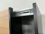 Kleiderschrank / Schiebetürenschrank | 6 Fächer | Soft-Close | 245,5 x 120 x 64 cm | 6 Einlegeböden | 2 Kleiderstangen | 2 Schiebetüren | Farbe: Schwarz
