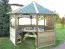 Bank für Pavillon Vitalba - Abmessung: 120 x 39 cm (B x T)