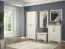 Schrank Falefa 12, Farbe: Elfenbein - 191 x 78 x 39 cm (H x B x T)