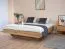 Doppelbett Canillo 03 Eiche massiv geölt - Liegefläche: 180 x 200 cm (B x L)