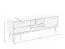 Wohnzimmer - Set A Engordany | 3-teilig | Farbe: Buche | Buche Vollholz massiv | lackiert | 1 Kommode | 1 TV-Schrank | 1 Vitrine