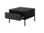 Modernes Wohnzimmer - Set C Balta, 4-teilig, Beine: Metall, Farbe: Schwarz, Push-to-open Funktion, ABS-Kantenschutz