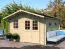 Steiner Shopping Gartenhaus Gartenfreude 12 - 28 mm Blockbohlenhaus, Grundfläche: 13,85 m², Satteldach