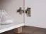 Schuhschrank Cuenca 10, Farbe: Eiche / Weiß - Abmessungen: 99 x 80 x 39 cm (H x B x T)