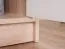 Drehtürenschrank / Kleiderschrank Hannut 08, Farbe: Weiß / Eiche - Abmessungen: 190 x 100 x 56 cm (H x B x T)