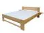 Bettgestell Buche 160 x 200 cm Natur Abbildung
