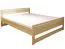 Buche Bettgestell 160 x 200 cm Natur Abbildung