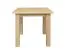 Esszimmertisch 80x80 cm Kiefer massiv, Farbe: Natur Abbildung