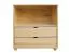 Regal, Küchenregal, Wohnzimmerregal, Bücherregal - 80 cm breit, Kiefer Holz-Massiv, Farbe: Natur Abbildung