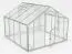 Gewächshaus Endivie XL9, HKP 6 mm, Grundfläche: 8,40 m² - Abmessungen: 290 x 290 cm (L x B)
