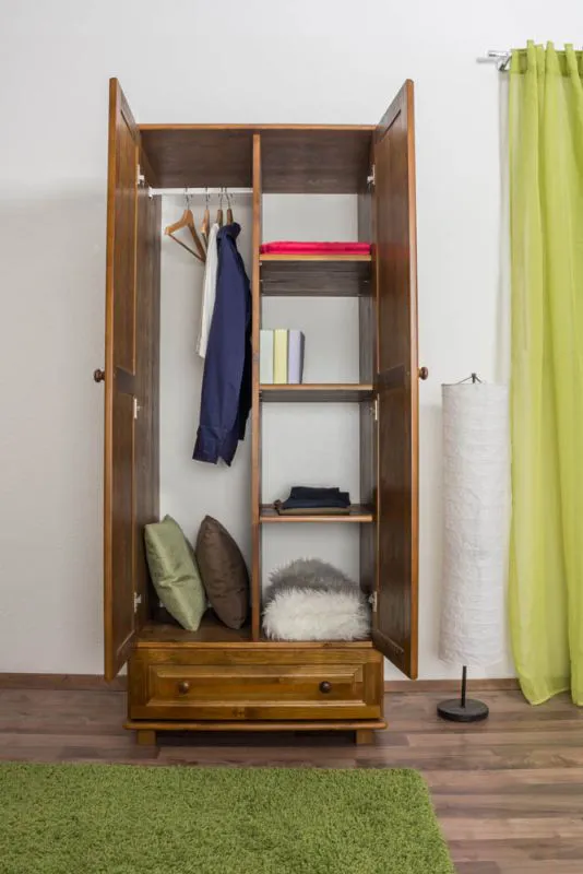 Hoher Kleiderschrank Kiefer