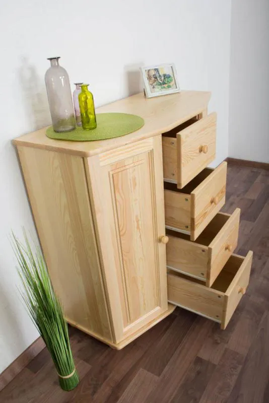 Anrichte, Massivholz, 100 cm breit Abbildung