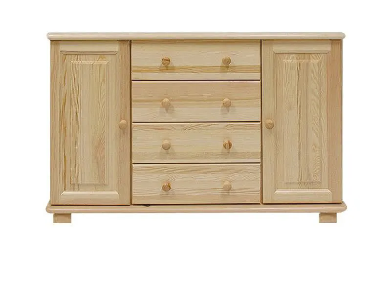 Sideboard, Kommode, Küchenschrank, 118 cm breit Abbildung