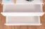 Jugendzimmer - Regal Alard 04, Farbe: Eiche / Weiß - Abmessungen: 151 x 80 x 40 cm (H x B x T)