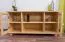 TV-Element Massivholz Farbe: Natur 55x118x47 cm