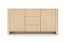 Sideboard | Kommode | Eiche | Vytgarth 06 | 84 x 168 x 39 cm | Holzoptik | 3 Schubladen | 2 Türen | 4 Fächer | Buffetschrank | reichlich Platz