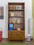 Regal - 80 cm breit, Kiefer Holz-Massiv, Farbe: Eiche