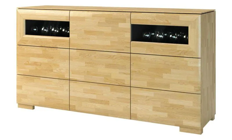 Wohnzimmerschrank, Kommode, 182 cm breit Abbildung