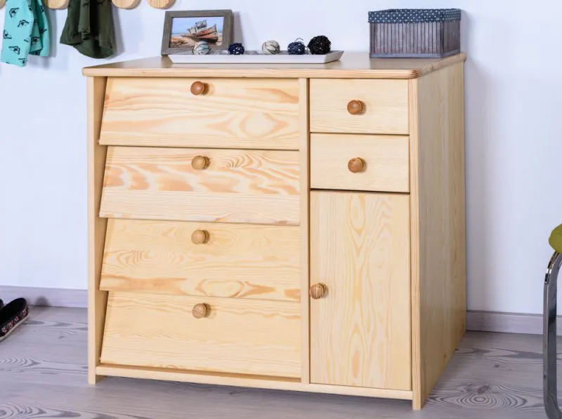 Massiver Schuhschrank Kiefernholz