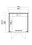 Gartenhaus G265 Lichtgrau - 28 mm Blockbohlenhaus, Grundfläche: 3,78 m², Pultdach