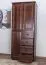 Schlafzimmerschrank, Farbe: Nuss 190x80x60 cm Abbildung