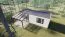 Terrassenüberdachung M 02, Dach: 16 mm Polycarbonat klar, Grundfläche: 12,21 m² - Abmessungen: 300 x 407 cm (B x L)