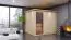 Sauna "Toivo" SET mit Klarglastür, Kranz & Ofen 9 kW - 245 x 210 x 202 cm (B x T x H)