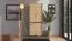 Garderobenschrank | 4 Drehtüren | 9 Fächer | Farbe: Eiche Artisan | viel Stauraum | ABS-Kanten | Maße: 80 x 40 x 205,5 cm | für den Eingangsbereich