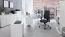 Ergonomischer Bürostuhl Apolo 62, Farbe: Schwarz / Chrom, mit einstellbarer Sitzhärte