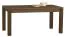 Esstisch ausziehbar Bujari 08 (eckig), Farbe: Dunkelbraun, Eiche – teilmassiv – 140 – 200 x 90 cm (B x T)