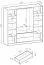 Kleiderschrank mit zwei Schubladen Leeds 20, Farbe: Grau - Abmessungen: 200 x 206 x 51 cm (H x B x T)