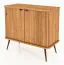 Kommode Rolleston 17 Kernbuche massiv geölt - Abmessungen: 87 x 97 x 46 cm (H x B x T)