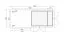 Gartenhaus SET naturbelassen mit Anbauschrank, Anbaudach 280 cm Breite, Grundfläche: 6,05 m²