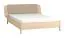 Kopfteilpolsterung für Doppelbett Aegir 11 / 12 / 13, Farbe: Braun, Maße: 47,5 x 160 x 4 cm