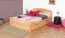 Jugendbett "Easy Premium Line" K5, inkl. 2 Schubladen und 1 Abdeckblende, 140 x 200 cm Buche Vollholz massiv Natur, inkl. Lattenrost