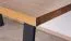 Esstisch Kastav 35, Farbe: Eiche / Schwarz - 280 x 94 cm (B x T)