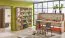 Jugendzimmer - Schreibtischablage Marcel 18, Farbe: Grau / Braun - Abmessungen: 32 x 60 x 30 cm (H x B x T)