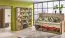 Jugendzimmer - Schreibtischablage Marcel 18, Farbe: Grau / Braun - Abmessungen: 32 x 60 x 30 cm (H x B x T)