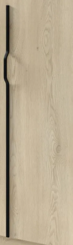 Metallgriff für Schrank Edegem 05 | Farbe: Schwarz