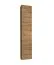 Elegante Wohnwand Balestrand 125, Farbe: Eiche Wotan / Schwarz - Abmessungen: 180 x 280 x 40 cm (H x B x T), mit Push-to-open Funktion