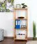 Regal Kiefer massiv Vollholz Erlefarben Junco 56D - 125 x 50 x 30 cm (H x B x T)