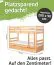 Etagenbett / Stockbett "Easy Premium Line" K20/n, Kopf- und Fußteil gerade, Buche Vollholz massiv Natur - 90 x 200 cm (B X L), teilbar